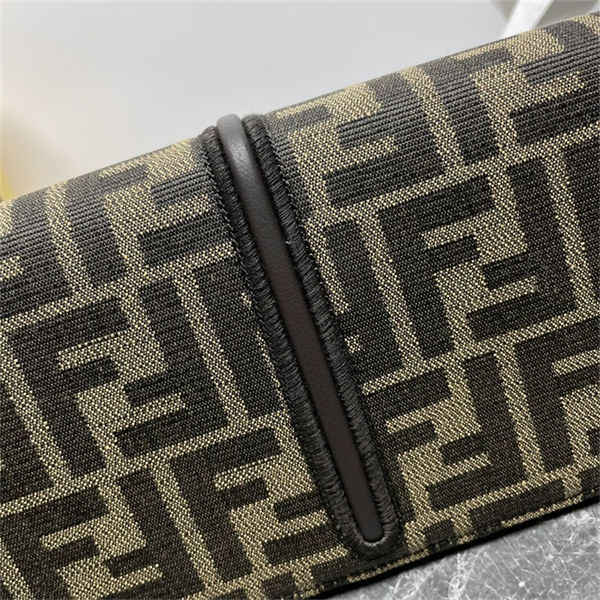 Fendigraphy Chain Wallet FF fabric High