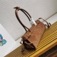 Prada Medium Suede handbag 1BA426 High