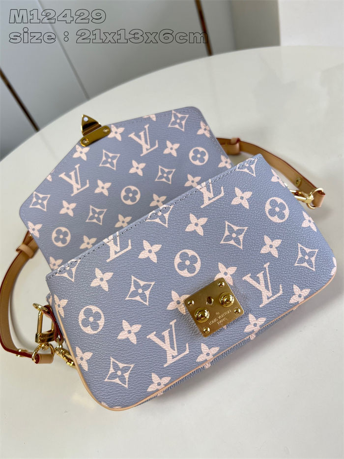 Louis Vuitton POCHETTE MÉTIS EAST WEST Monogram coated canvas Parisian M12429 High