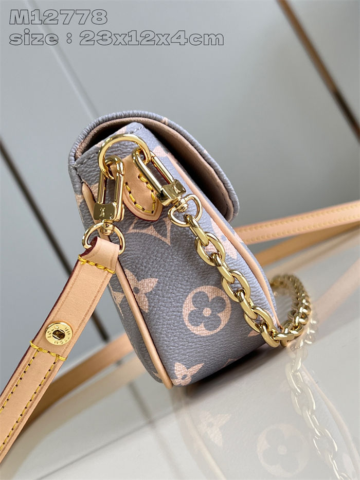 Louis Vuitton WALLET ON CHAIN IVY Monogram coated canvas Parisian M12778 High