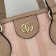 Gucci OPHIDIA MINI TOTE BAG GG Supreme canvas 811716 Pink High