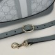 Gucci OPHIDIA MINI TOTE BAG GG Supreme canvas 811716 Grey-Blue High