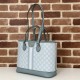 Gucci OPHIDIA SMALL TOTE BAG GG Supreme canvas 765043 Blue High