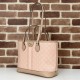 Gucci OPHIDIA SMALL TOTE BAG GG Supreme canvas 765043 Pink High