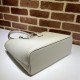 Gucci OPHIDIA SMALL TOTE BAG Leather 765043 White High