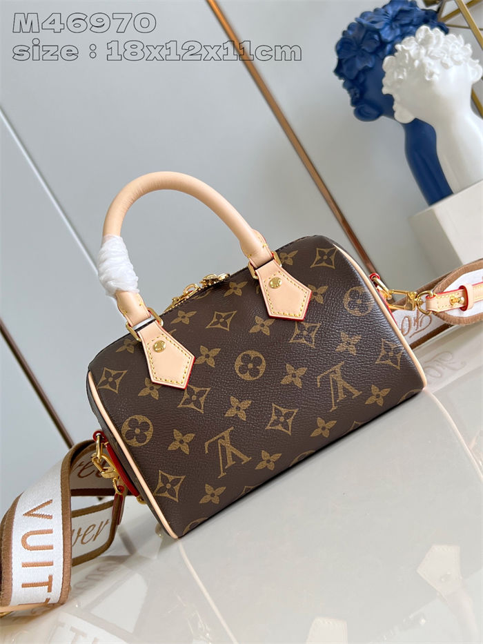 Louis Vuitton SPEEDY BANDOULIÈRE 18 Monogram Canvas M46970 High