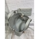 DIOR TOUJOURS BAG SMALL Macrocannage Calfskin Stone Gray High