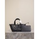 DIOR TOUJOURS BAG SMALL Graphic Cannage Calfskin Black High