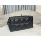 LARGE DIOR TOUJOURS BAG Macrocannage Calfskin Black High