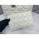 DIOR TOUJOURS BAG LARGE Macrocannage Calfskin Latte High