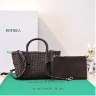 BV Cabat Mini Tote Intreccio leather High