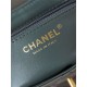 Chanel MINI SHOPPING BAG AS4416 Shiny Aged Calfskin & Gold-Tone Metal Taupe High