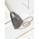 Chanel MINI SHOPPING BAG AS4416 Tweed & Gold-Tone Metal High