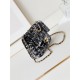 EVENING BAG AS4561 Sequins & Gold-Tone Metal A