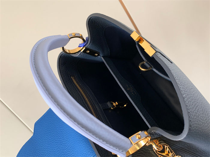 Louis Vuitton Capucines BB Bag Taurillon Leather M20844 Blue High