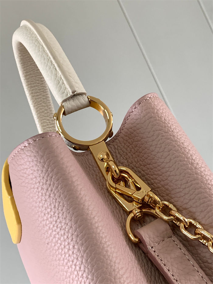 Louis Vuitton Capucines MM Bag Taurillon Leather M20708 Pink High