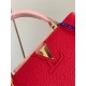 Louis Vuitton Capucines MM Bag Taurillon Leather M20708 Red High