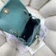 Chanel BACKPACK AS3860 Grained Shiny Calfskin & Gold-Tone Metal Olive A