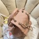 Chanel Duma Backpack 2908 Calfskin Gold-Tone Metal Pink A