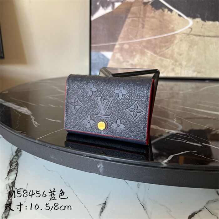 Louis Vuitton Business Card Holder M58456 Navy High