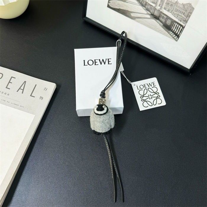 Loewe charm in felt and calfskin