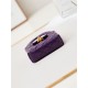 Chanel CLUTCH WITH CHAIN AP3435 Shiny Aged Calfskin & Gold-Tone Metal Purple High