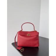 WOMEN'S RODEO MINI HANDBAG smooth calfskin Red High