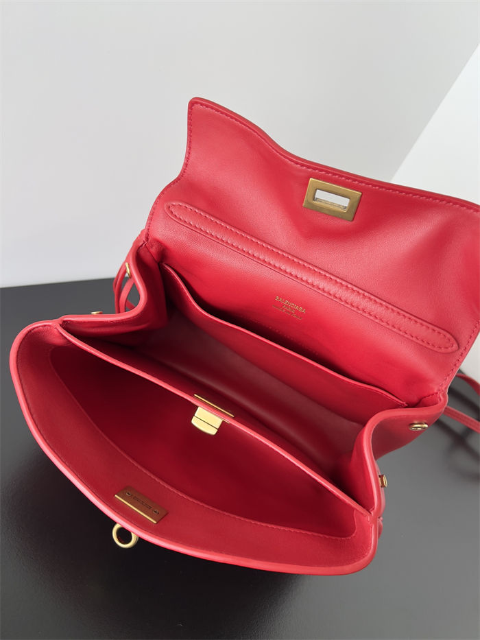 WOMEN'S RODEO MINI HANDBAG smooth calfskin Red High