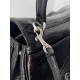 WOMEN'S RODEO MINI HANDBAG Crocodile Black Silver-Metal High