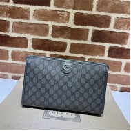 Gucci OPHIDIA POUCH 598234 Grey High