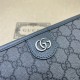 Gucci OPHIDIA POUCH 598234 Grey High