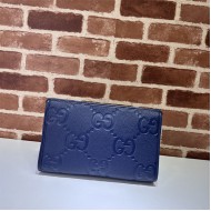 Gucci JUMBO GG POUCH 739490 Blue High