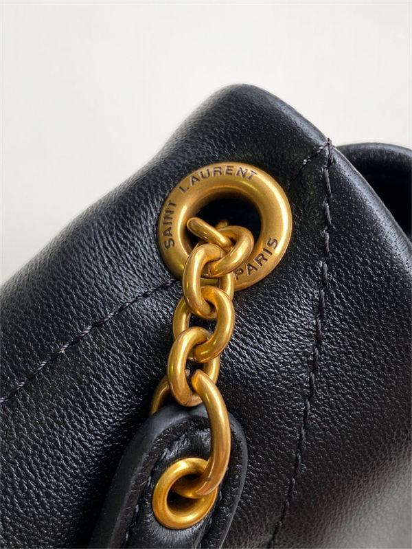 JAMIE MINI "CARRÉ RIVE GAUCHE" IN LAMBSKIN Black High