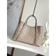 Louis Vuitton Babylone Tote MM Monogram Empreinte M47185 High