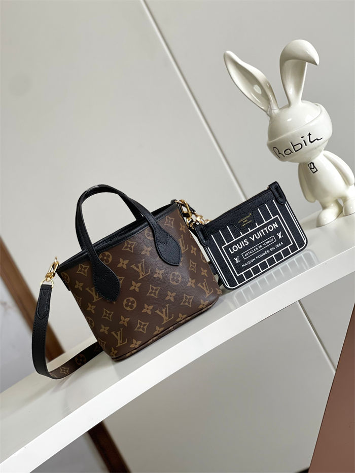 Louis Vuitton Neverfull Bandoulière Inside Out BB M12099 Black High