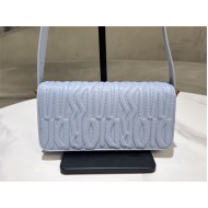 MISS DIOR FLAP BAG Quilted Miss Dior Allover Calfskin Blue High