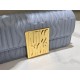 MISS DIOR FLAP BAG Quilted Miss Dior Allover Calfskin Blue High