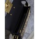 MISS DIOR FLAP BAG Miss Dior Allover Calfskin with Gold-Finish Studs High