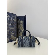 Dior Groove 16 Mini Bag Dior Oblique Jacquard Denim High