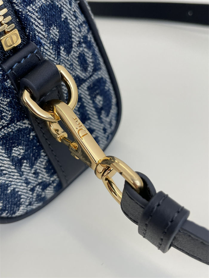 Dior Groove 16 Mini Bag Dior Oblique Jacquard Denim High