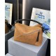 Large Puzzle bag 33cm in pressed suede High