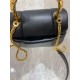 SERPENTI REVERSE SMALL TOP HANDLE Black High