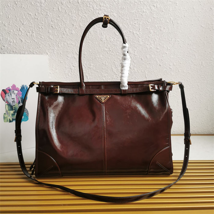 Prada Large Leather handbag 1BA439 High