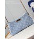 Louis Vuitton Liv Pochette Monogram denim M83532 High