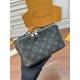 Louis Vuitton TOILETRY BAG Monogram Eclipse coated canvas M11508 Top