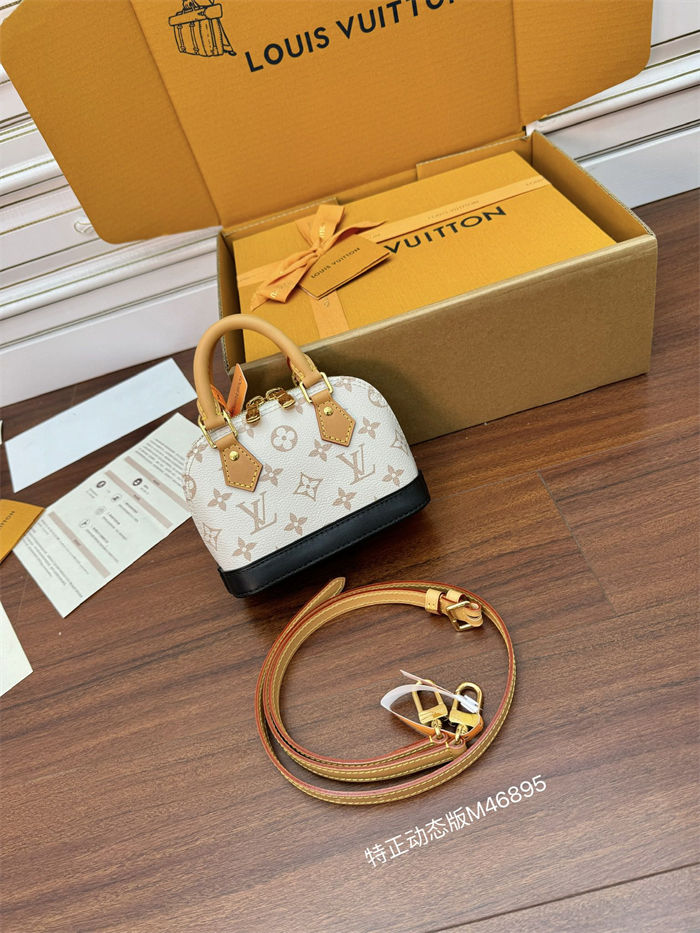 Louis Vuitton Nano Alma Monogram Canvas M46895 Top