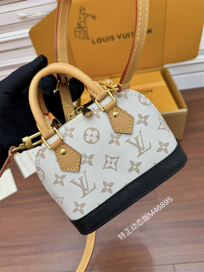 Louis Vuitton Nano Alma Monogram Canvas M46895 Top