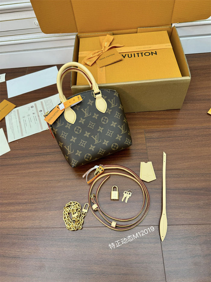 Louis Vuitton Lockit BB Handbag Monogram M12019 Top