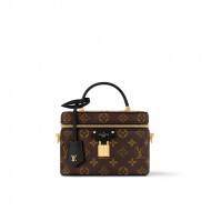 Louis Vuitton Vanity PM Bag Monogram and Reverse M47128 Top