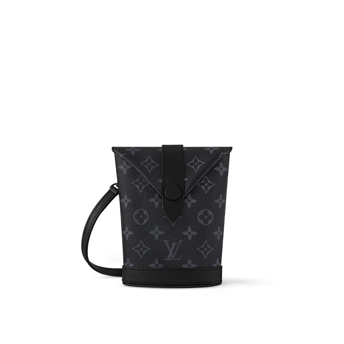 Louis Vuitton Envelope Pouch Monogram Eclipse M11613 Top